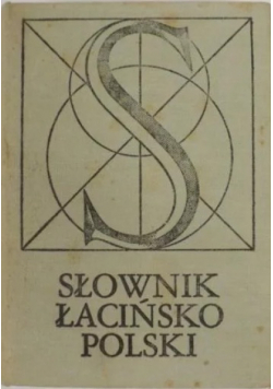Słownik łacińsko polski