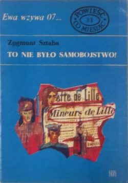 To nie było samobójstwo!