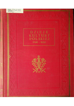 Polska jej dzieje i kultura Tom III 1927 r.