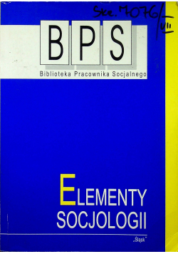 Elementy socjologii