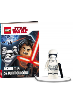 Książka do czytania Lego Star Wars Akademia szturmowców + minifigurka