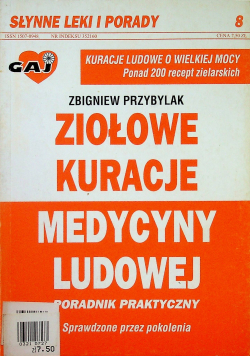 Ziołowe kuracje medycyny ludowej