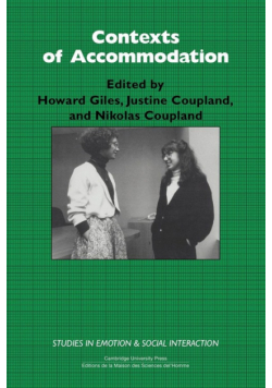 Contexts of Accommodation