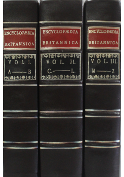 Encyclopaedia britannica tom 1 do 3 reprint