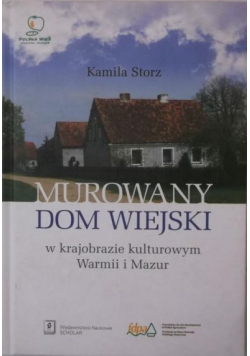 Murowany dom wiejski