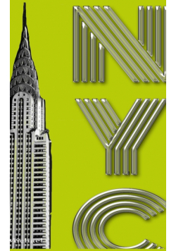 ICONIC New York City Chrysler Building $ir Michael designer  creative drawing journal