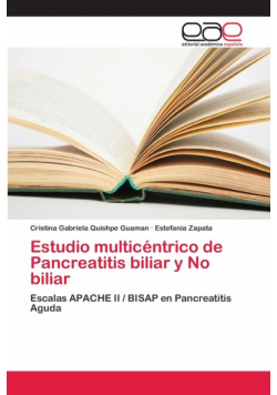 Estudio multicéntrico de Pancreatitis biliar y No biliar