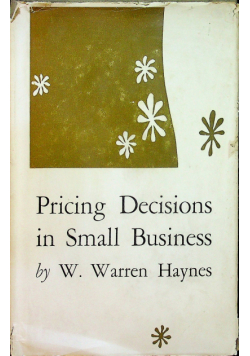 Pricing decisions in Small Business