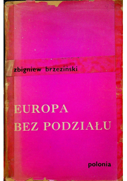 Europa bez podziału