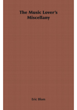 The Music Lover's Miscellany