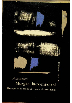 Muzyka fa re mi do si