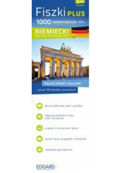 Niemiecki Fiszki plus 1000 najważniejszych słów+CD