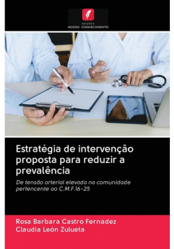 Estratégia de intervenção proposta para reduzir a prevalência
