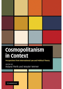 Cosmopolitanism in Context