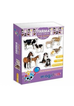 Zwierzęta na farmie - zestaw magnesów MV6032-08