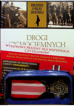 Drogi cichociemnych z repliką złotego krzyża NOWA