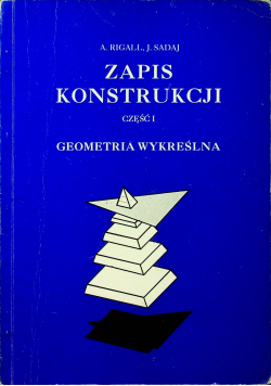 Zapis  Konstrukcji Cz I Geometria wykreślna