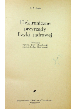 Elektroniczne przyrządy fizyki jądrowej
