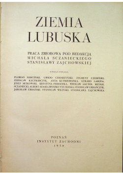 Ziemia Lubuska 1950 r