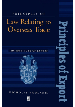 Principles of Law Relating to Overseas Trade