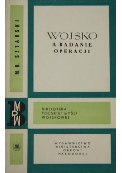 Wojsko a badanie operacji