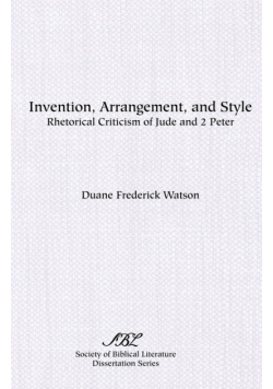 Invention, Arrangement, and Style