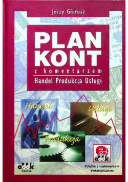 Plan kont z komentarzem handel produkcja usługi
