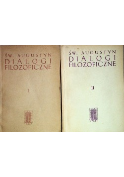 Dialogi filozoficzne tom 1 i 2