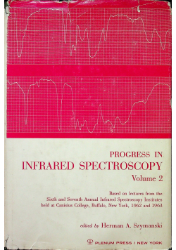 Progress in infrared spectroscopy