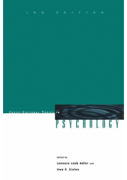 Cross-Cultural Topics in Psychology