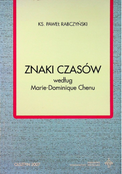 Znaki czasów według Marie Dominique Chenu