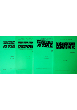 Meander rok XLVIII tom 1 do 8