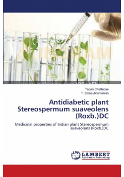 Antidiabetic plant Stereospermum suaveolens (Roxb.)DC