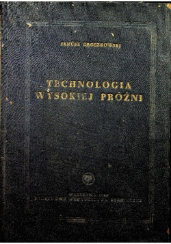 Technologia wysokiej próżni