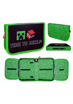 Piórnik potrójny Jumbo BW Minecraft AC3