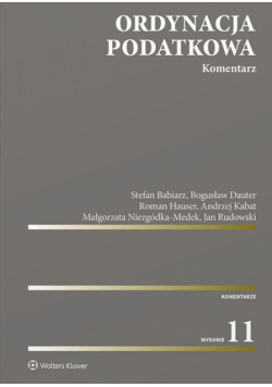 Ordynacja podatkowa Komentarz