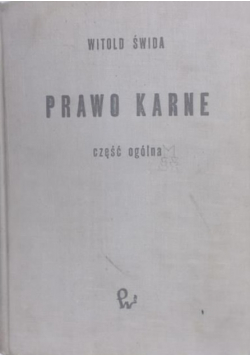Prawo karne część ogólna