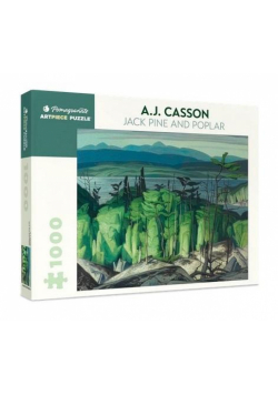 Puzzle 1000 Sosny i topole, A. J. Casson