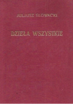 Słowacki Dzieła wszystkie tom XV