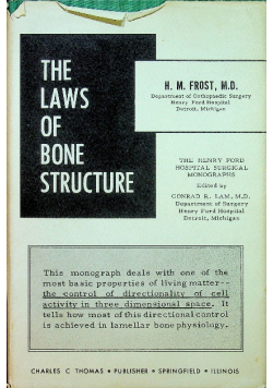 The laws of bone structure