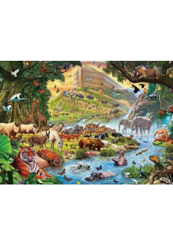 Puzzle 500 Arka Noego przed deszczem XXL