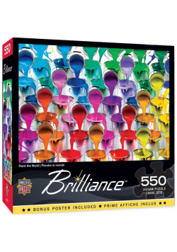 Puzzle 550 Kolory świata