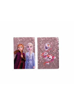 Pamiętnik cekinowy Frozen DOE-3666-R1 PASO