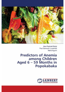 Predictors of Anemia among Children Aged 6 - 59 Months in Popokabaka