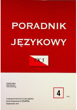Poradnik językowy nr 4
