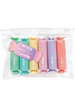 Zakreślacz Sweet 6 kolorów pastel