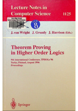 Theorem Proving in Higher Order Logics