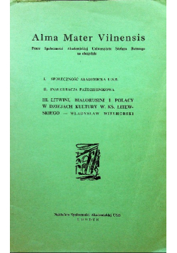 Alma Mater Vilnensis