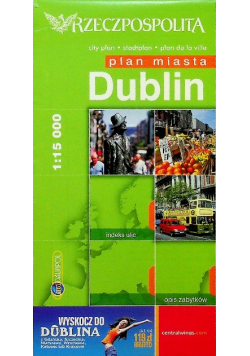 Dublin Plan miasta 1:15 000