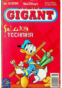Komiks Gigant Sztuka i technika numer 8